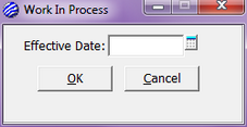 Work In ProcessOptions